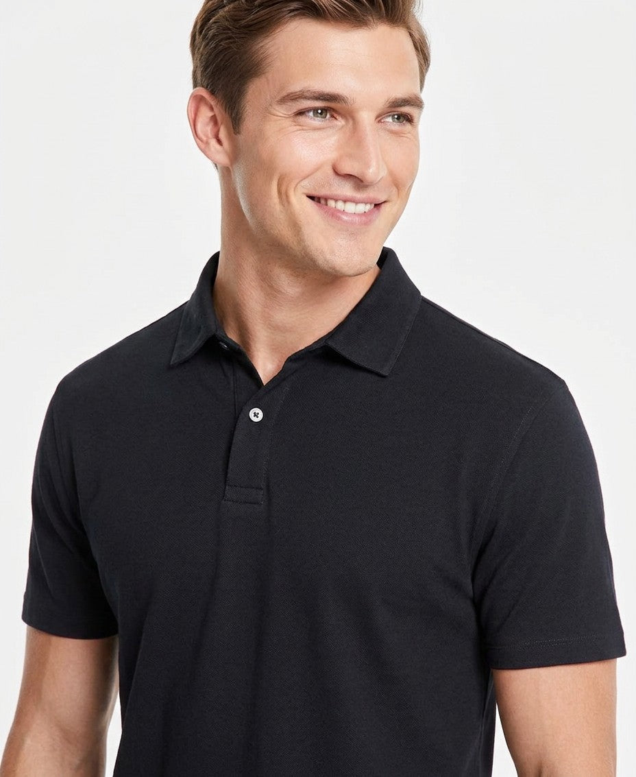 Alfani Alfatech Stretch Solid Polo Shirt (Created for Macy's) — image 3