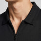 Alfani Ottoman Short Sleeve Textured Quarter-Zip Polo Shirt (Macy's Exclusive) — image 3
