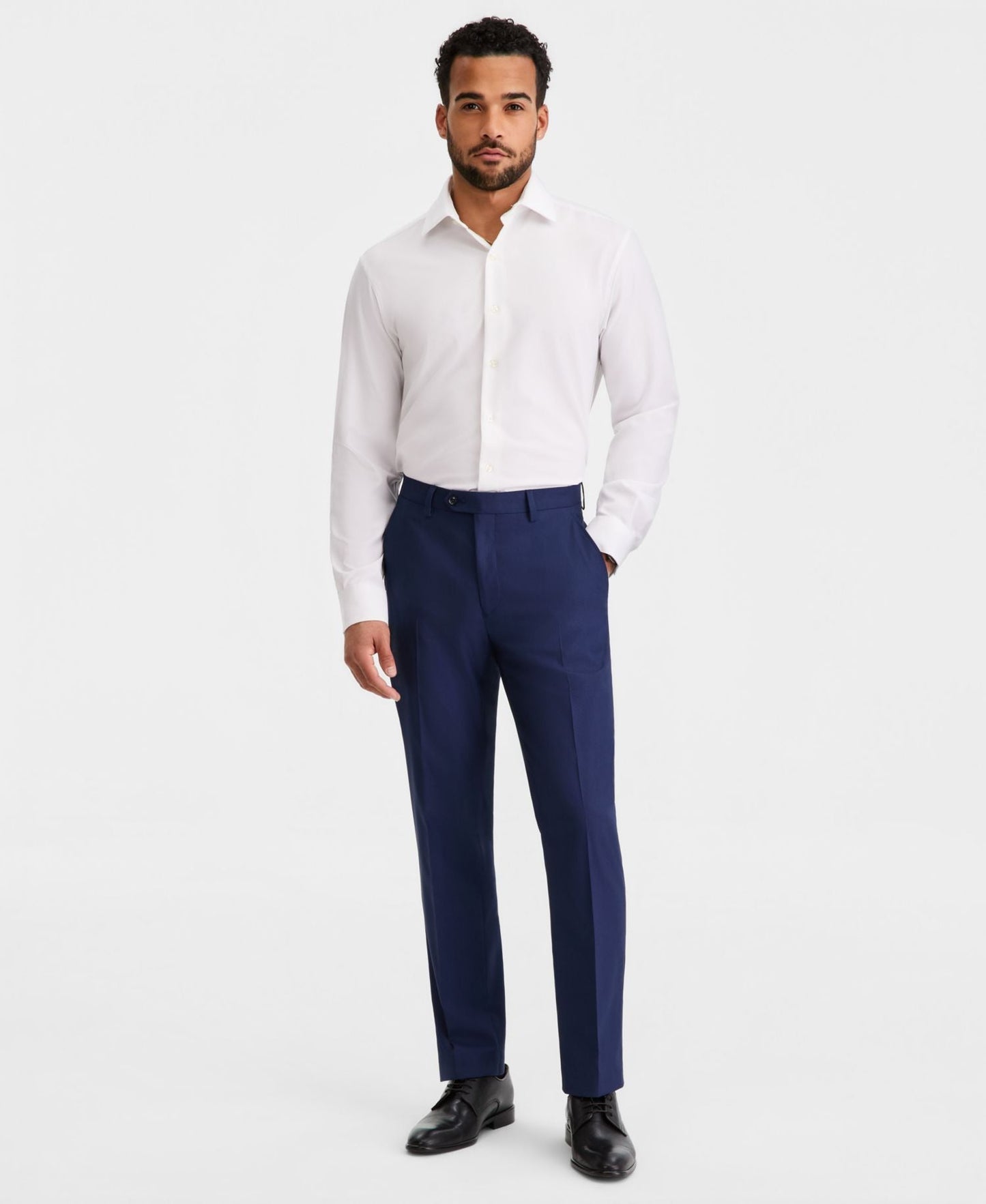 Alfani Slim Fit Stretch Solid Suit Pants (Created for Macy's) — image 1