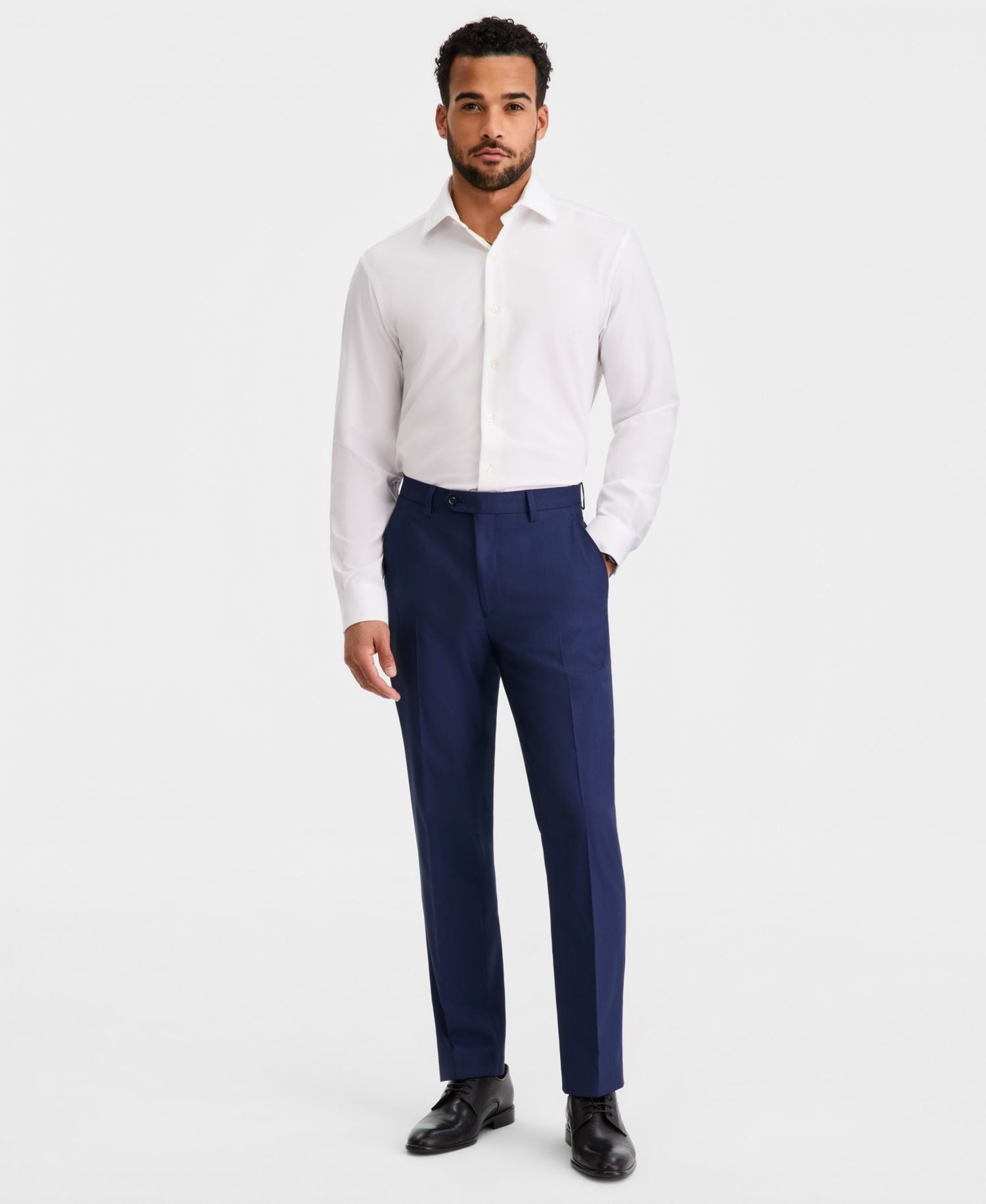 Alfani Slim Fit Stretch Solid Suit Pants (Created for Macy's) — image 1