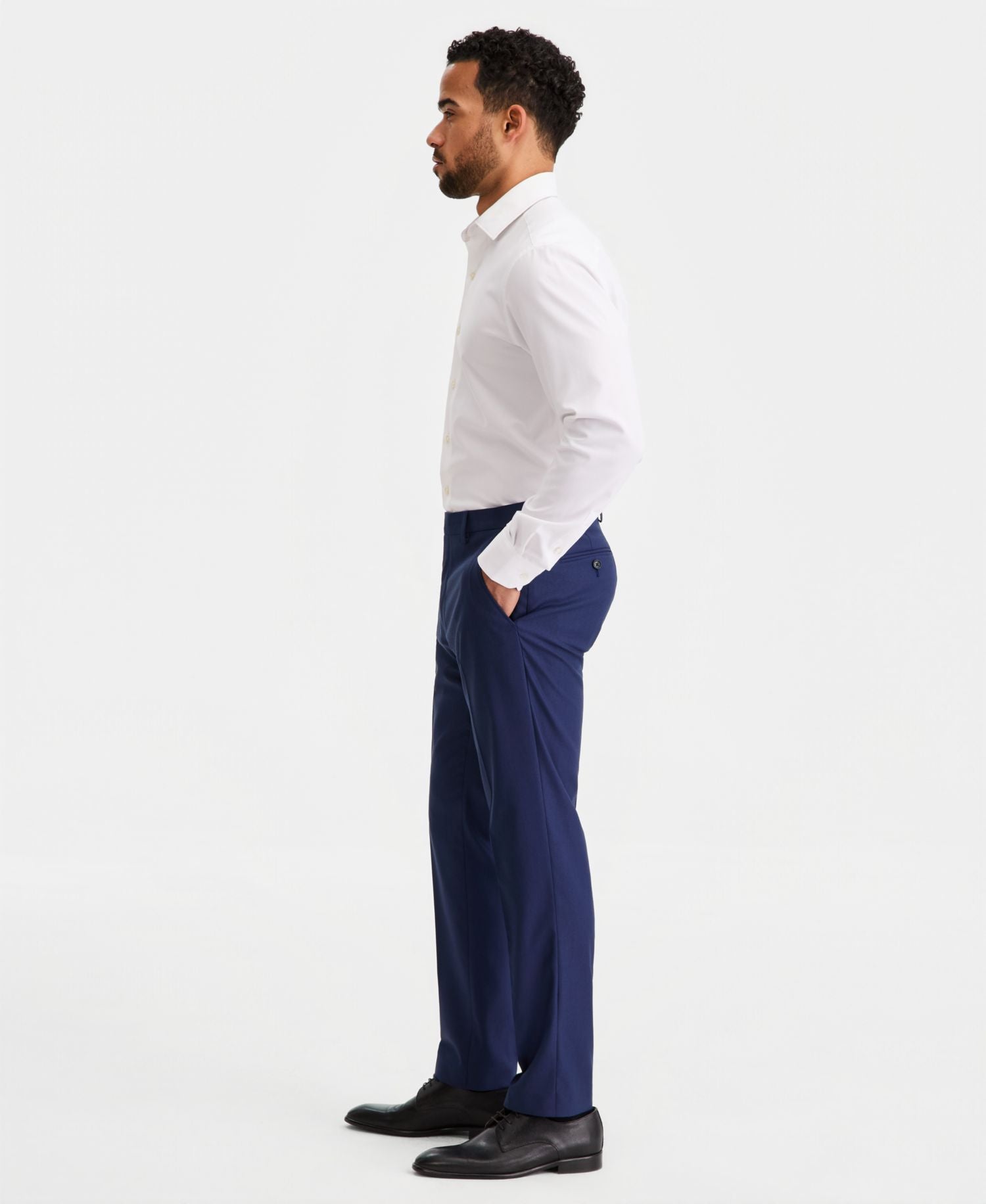 Alfani Slim Fit Stretch Solid Suit Pants (Created for Macy's) — image 2