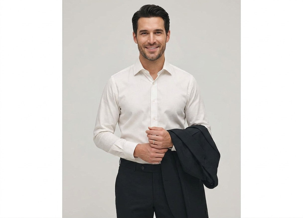 B By Brooks Brothers Classic Fit Stretch Wool-Blend Suit Separates Pant — image 3