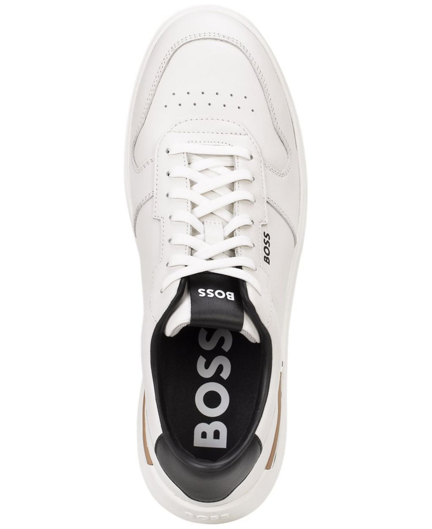 Boss By Hugo Boss Clint Leather Tennis Style Sneakers — image 2