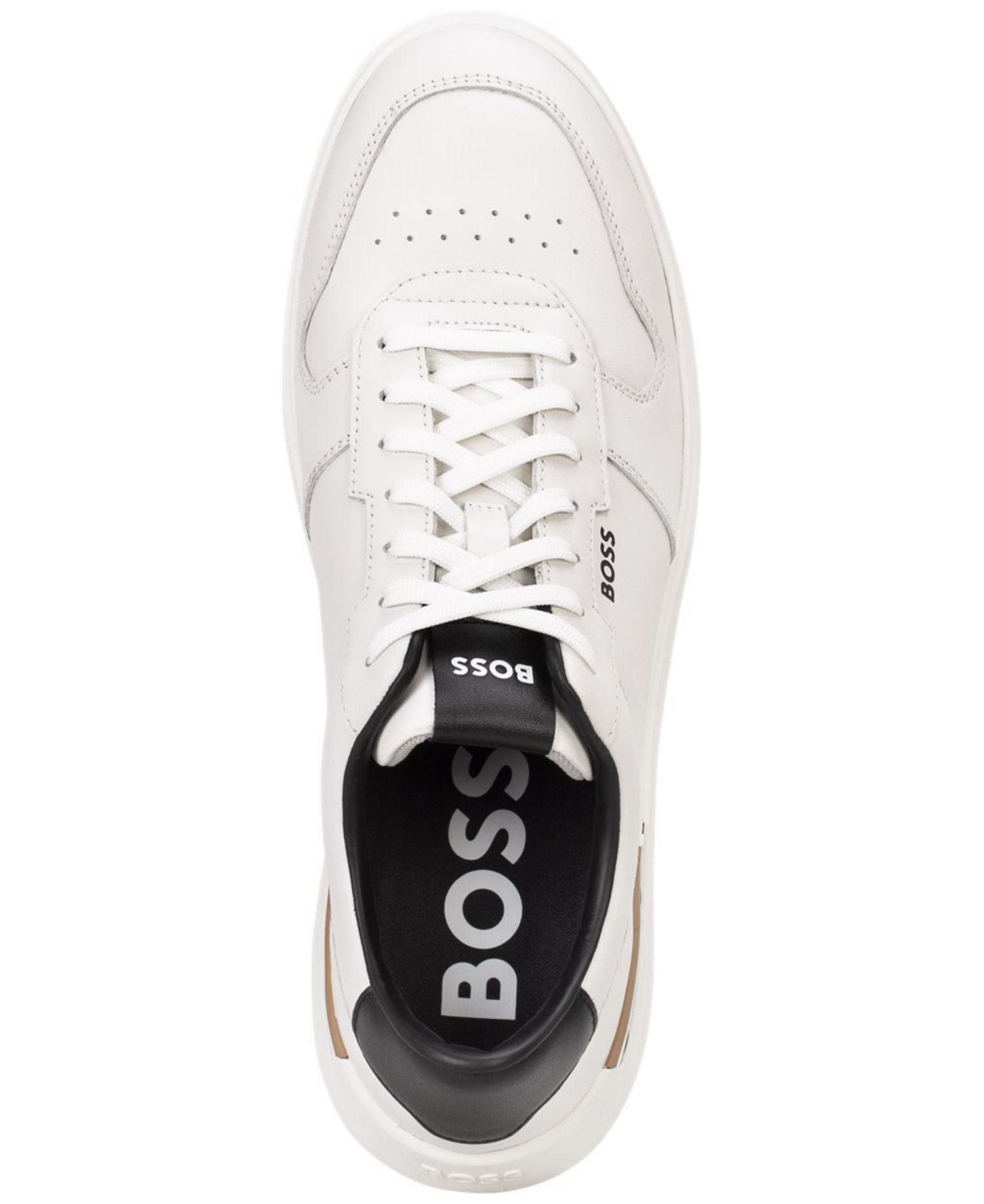 Boss By Hugo Boss Clint Leather Tennis Style Sneakers — image 2