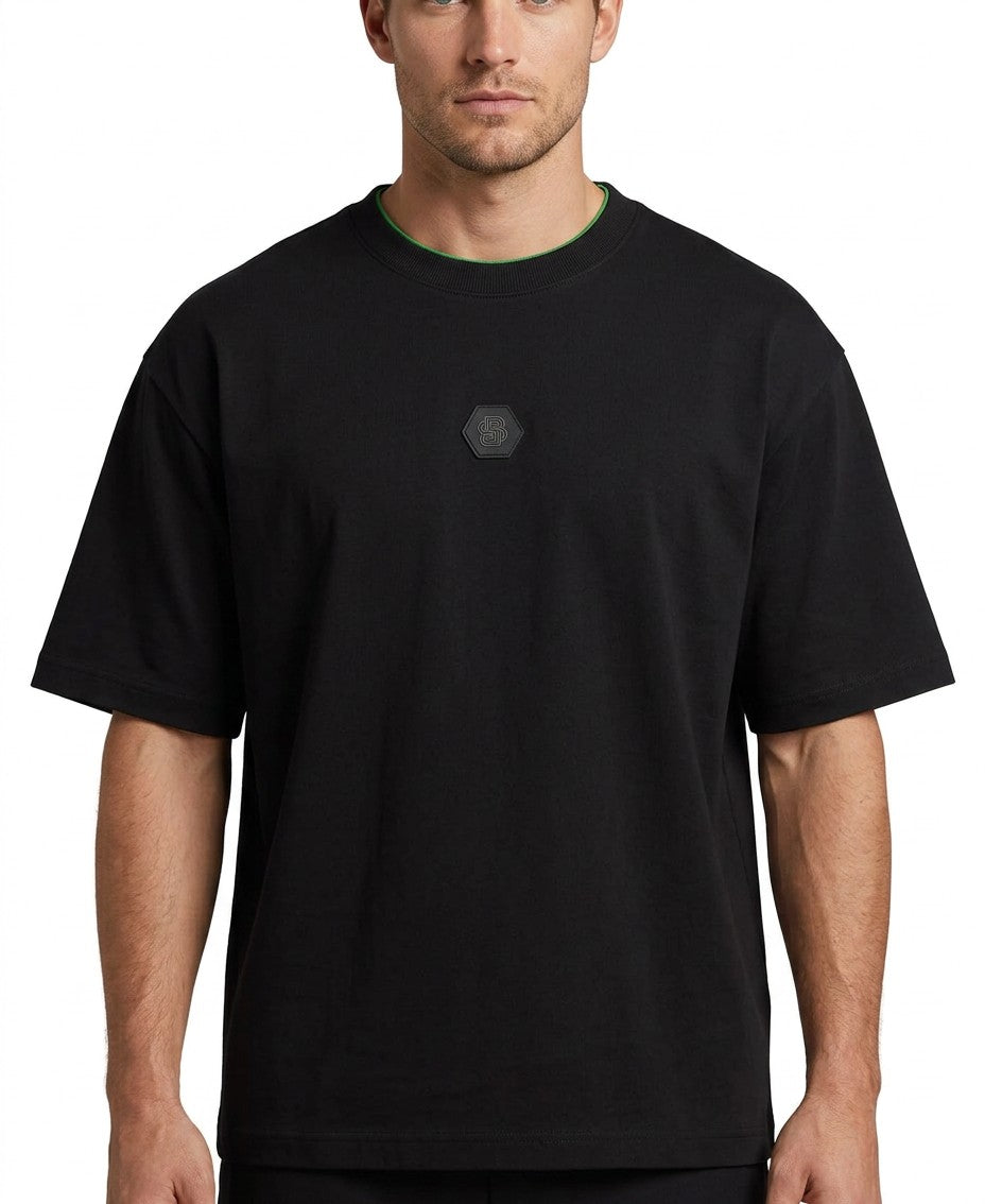 Boss By Hugo Boss Double B Monogram Cotton Jersey T-Shirt — image 2