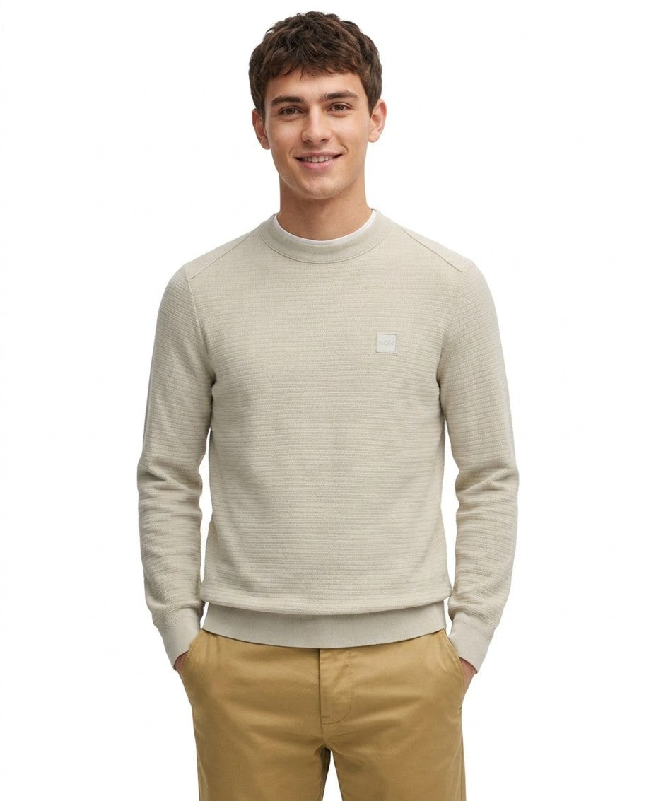 Boss By Hugo Boss Logo Patch Regular Fit Sweater — image 1