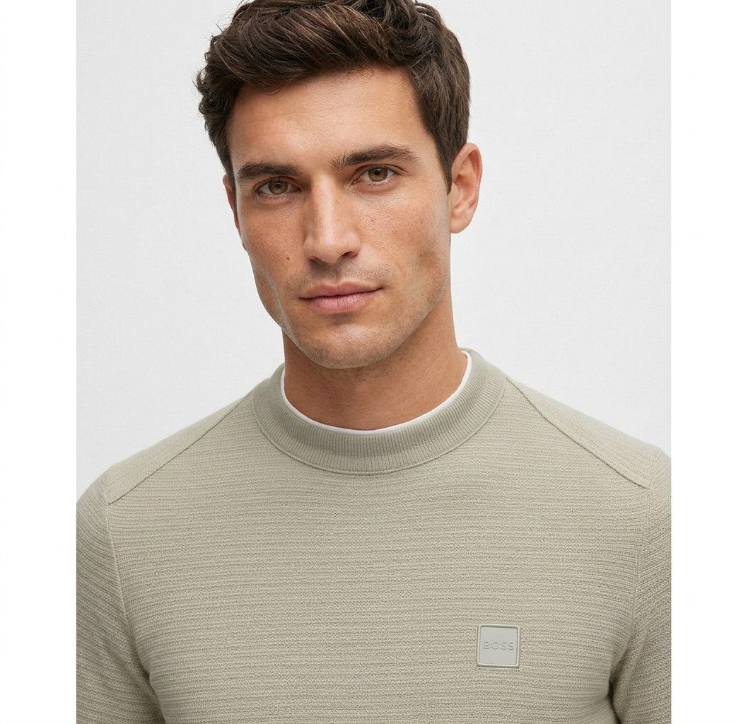 Boss By Hugo Boss Logo Patch Regular Fit Sweater — image 2