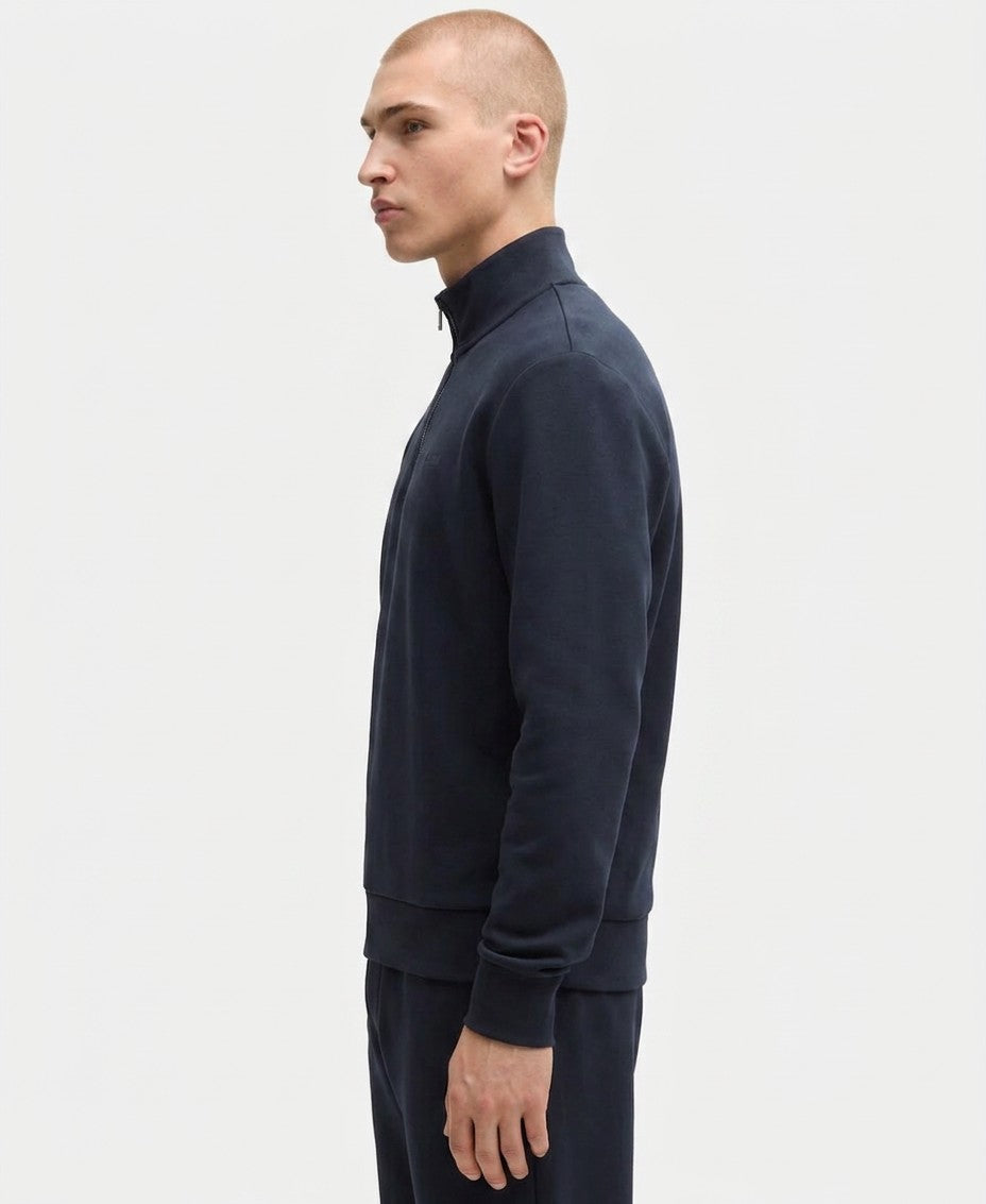 Boss By Hugo Boss Logo Print Zip Up Sweatshirt — image 3