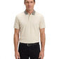 Boss By Hugo Boss Patterned Collar Pima Cotton Polo Shirt — image 1