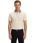 Boss By Hugo Boss Patterned Collar Pima Cotton Polo Shirt — image 1