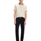 Boss By Hugo Boss Patterned Collar Pima Cotton Polo Shirt — image 4