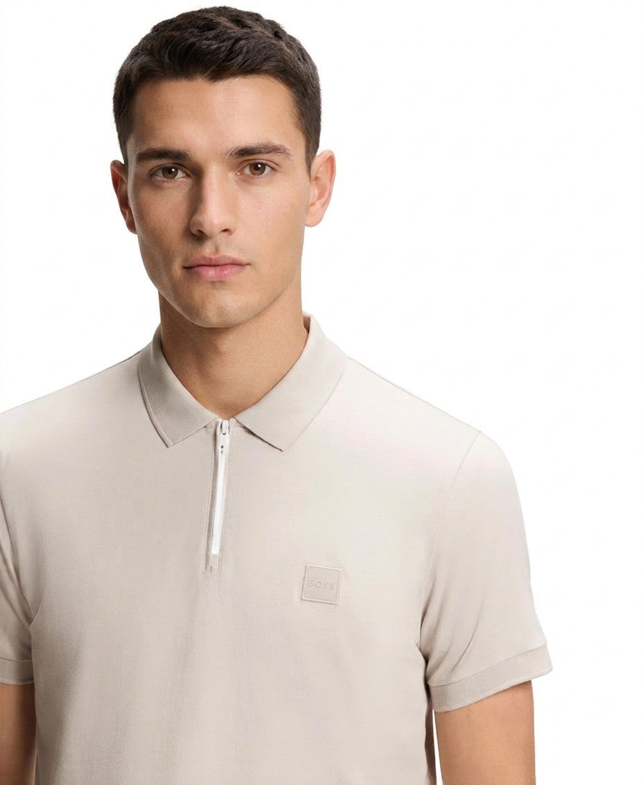 Boss By Hugo Boss Stretch Cotton Pique Slim Fit Polo Shirt — image 3