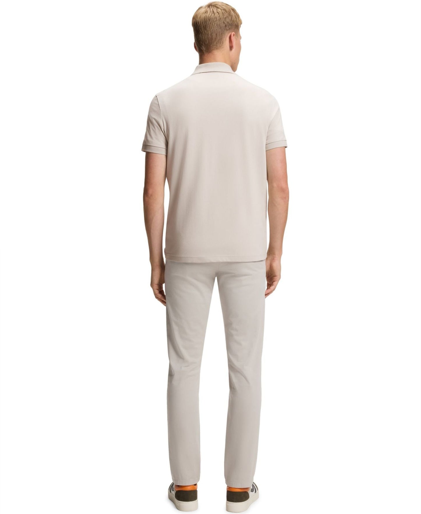 Boss By Hugo Boss Stretch Cotton Pique Slim Fit Polo Shirt — image 4