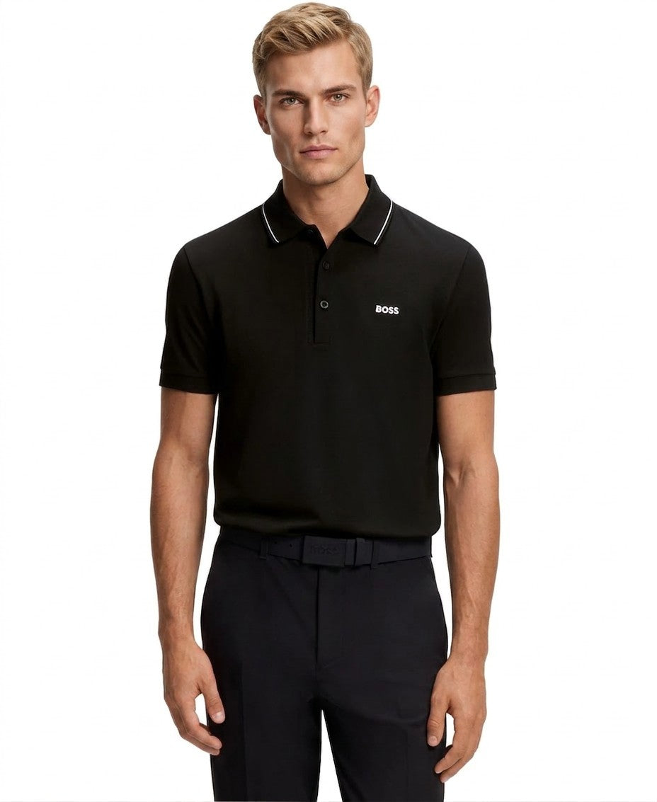 Boss By Hugo Boss Tonal Logo Slim Fit Polo Shirt — image 1
