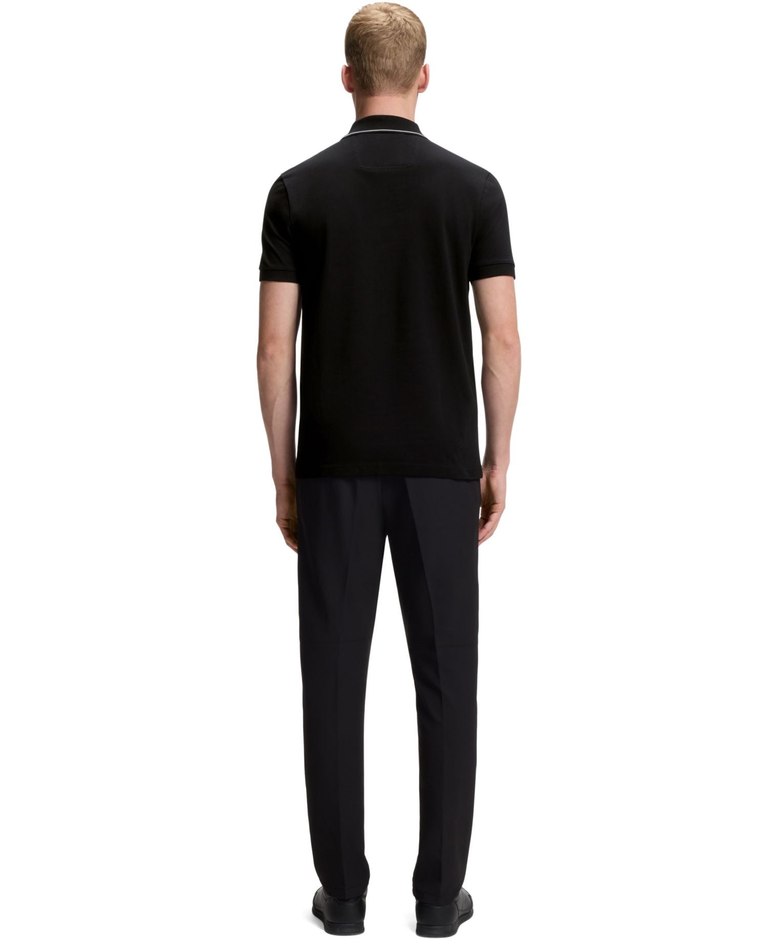 Boss By Hugo Boss Tonal Logo Slim Fit Polo Shirt — image 3