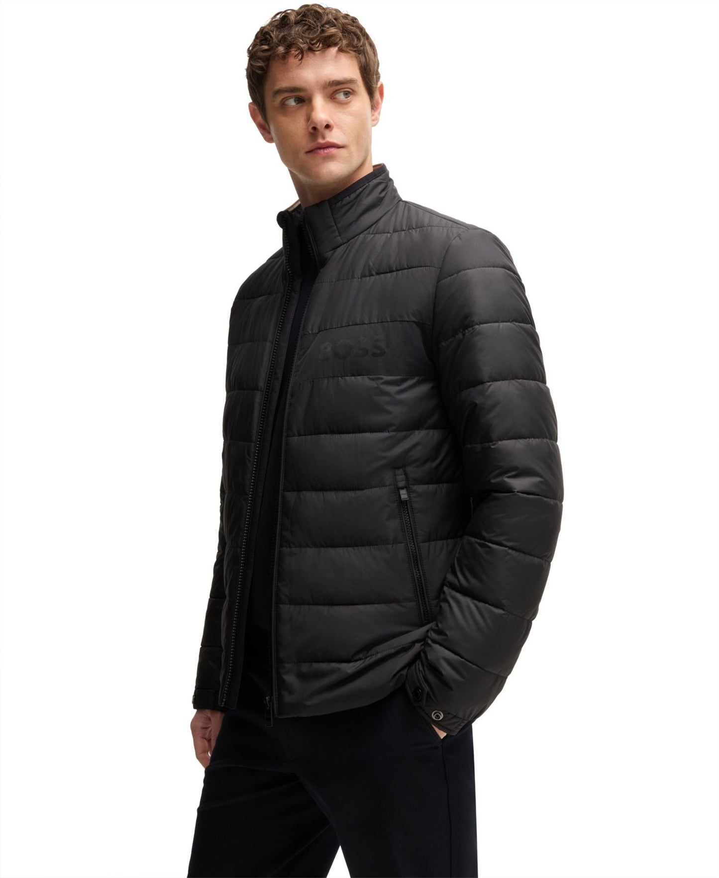 Boss By Hugo Boss Water Repellent Logo Detail Jacket — image 2
