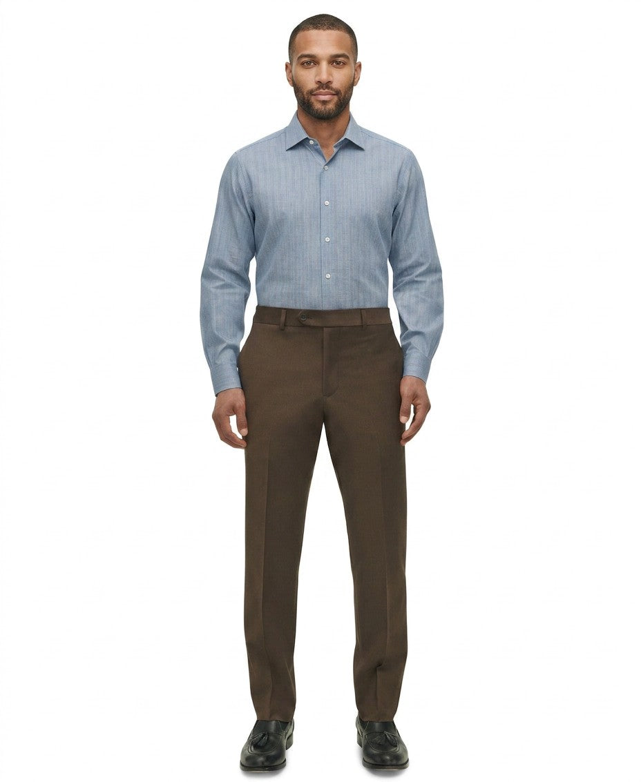 Brooks Brothers Classic Fit Wool-Blend Suit Pants — image 1