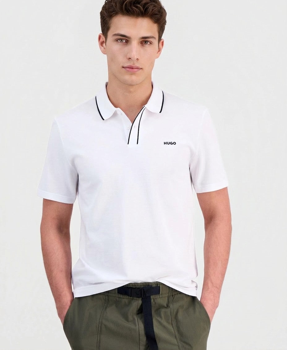 Hugo Boss Dalombi Button Placket Polo Shirt — image 1