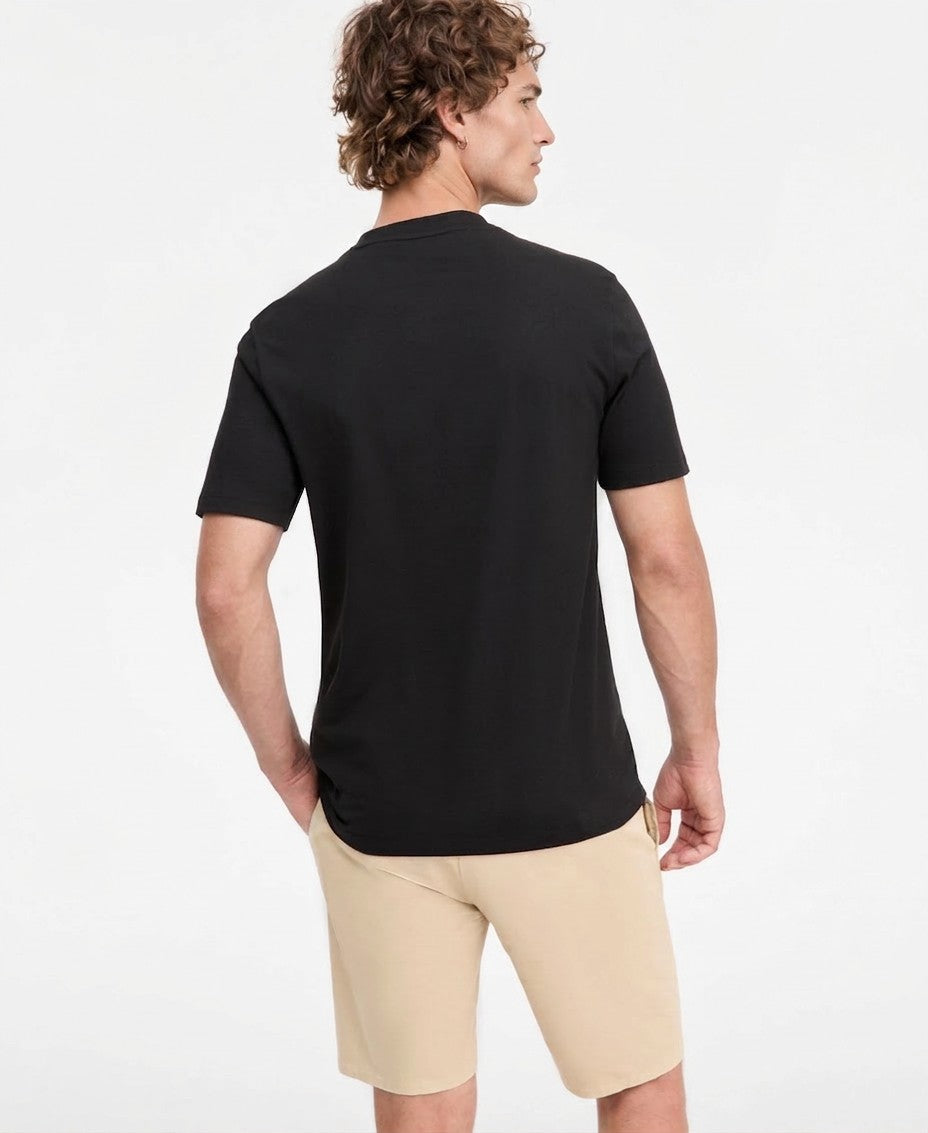 Hugo Boss Dugolini Short Sleeve Embroidered Logo Birds Cotton T-Shirt — image 4