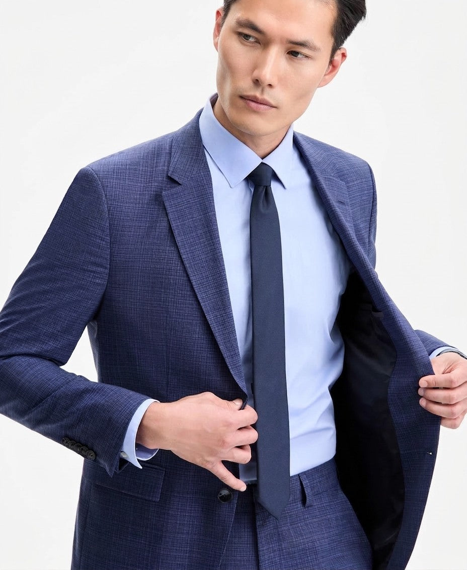 Hugo By Hugo Boss Modern Fit Plaid Suit Jacket — image 1