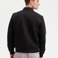 Karl Lagerfeld Textured Varsity Zip Bomber Jacket — image 2