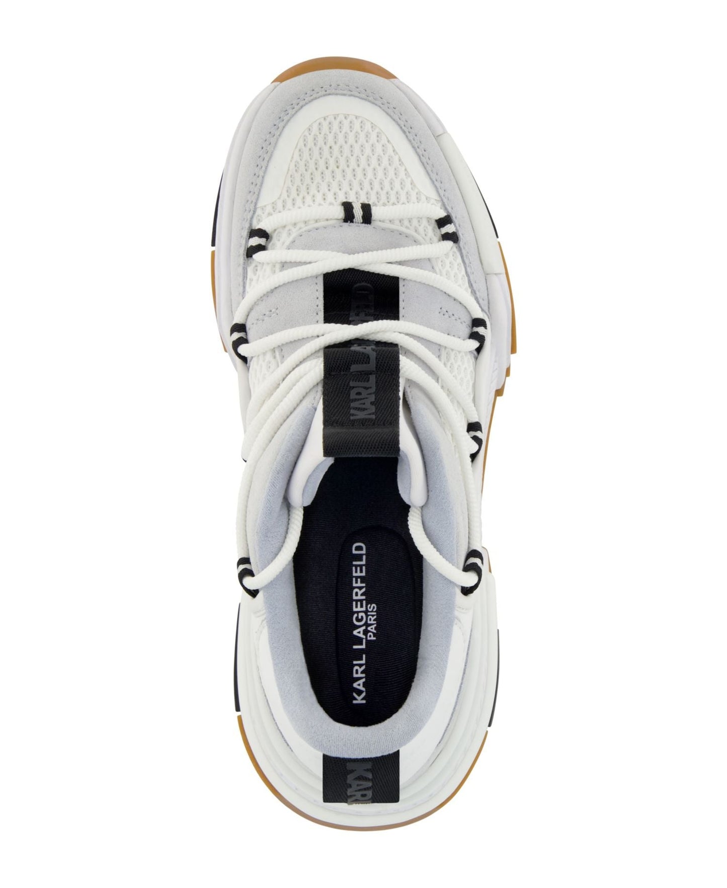 Karl Lagerfeld Paris Criss Cross Lace-Up Chunky Sole Sneakers — image 4