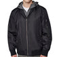 Karl Lagerfeld Paris Embroidered Signature Hooded Bomber — image 1