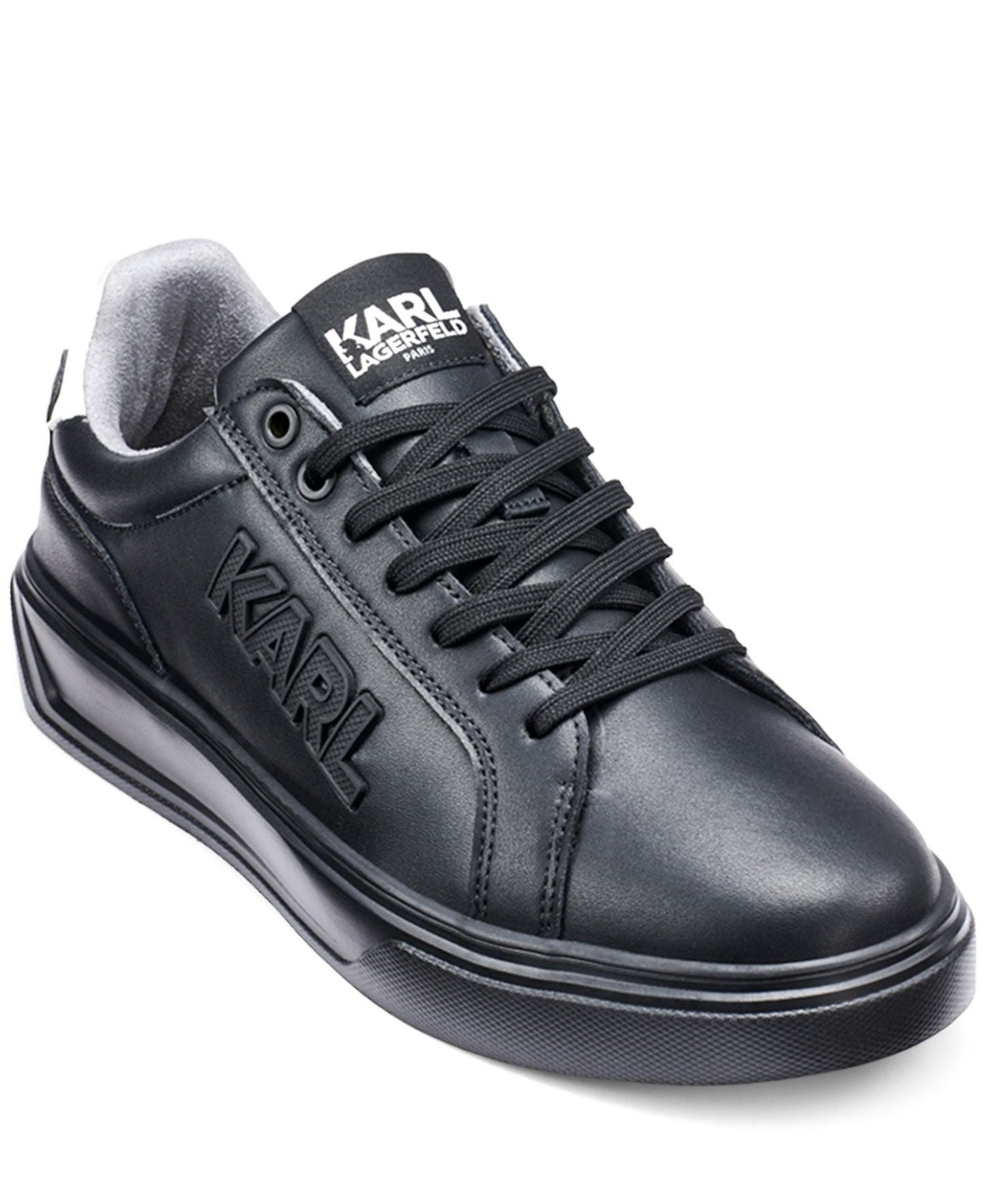 Karl Lagerfeld Paris Leather Side Karl Sneaker — image 1