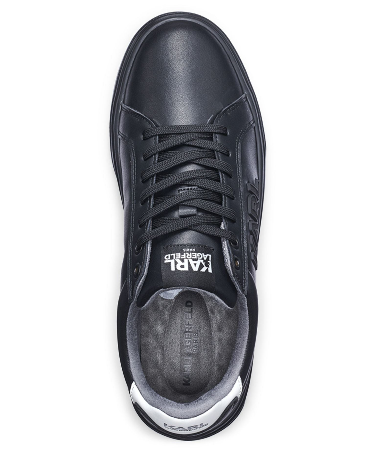 Karl Lagerfeld Paris Leather Side Karl Sneaker — image 4
