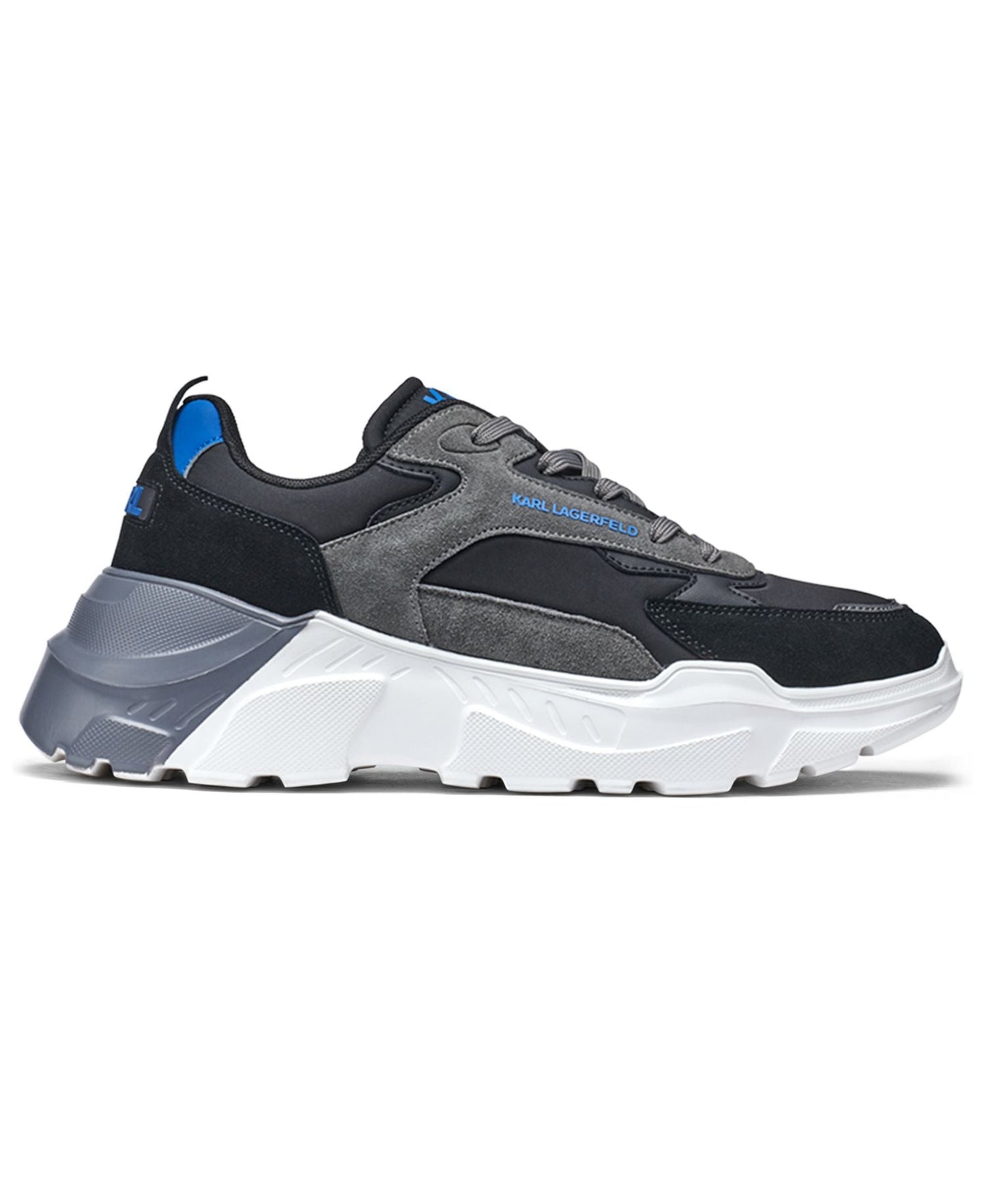 Karl Lagerfeld Paris Patent Detail Round Toe Runner Shoes — image 2