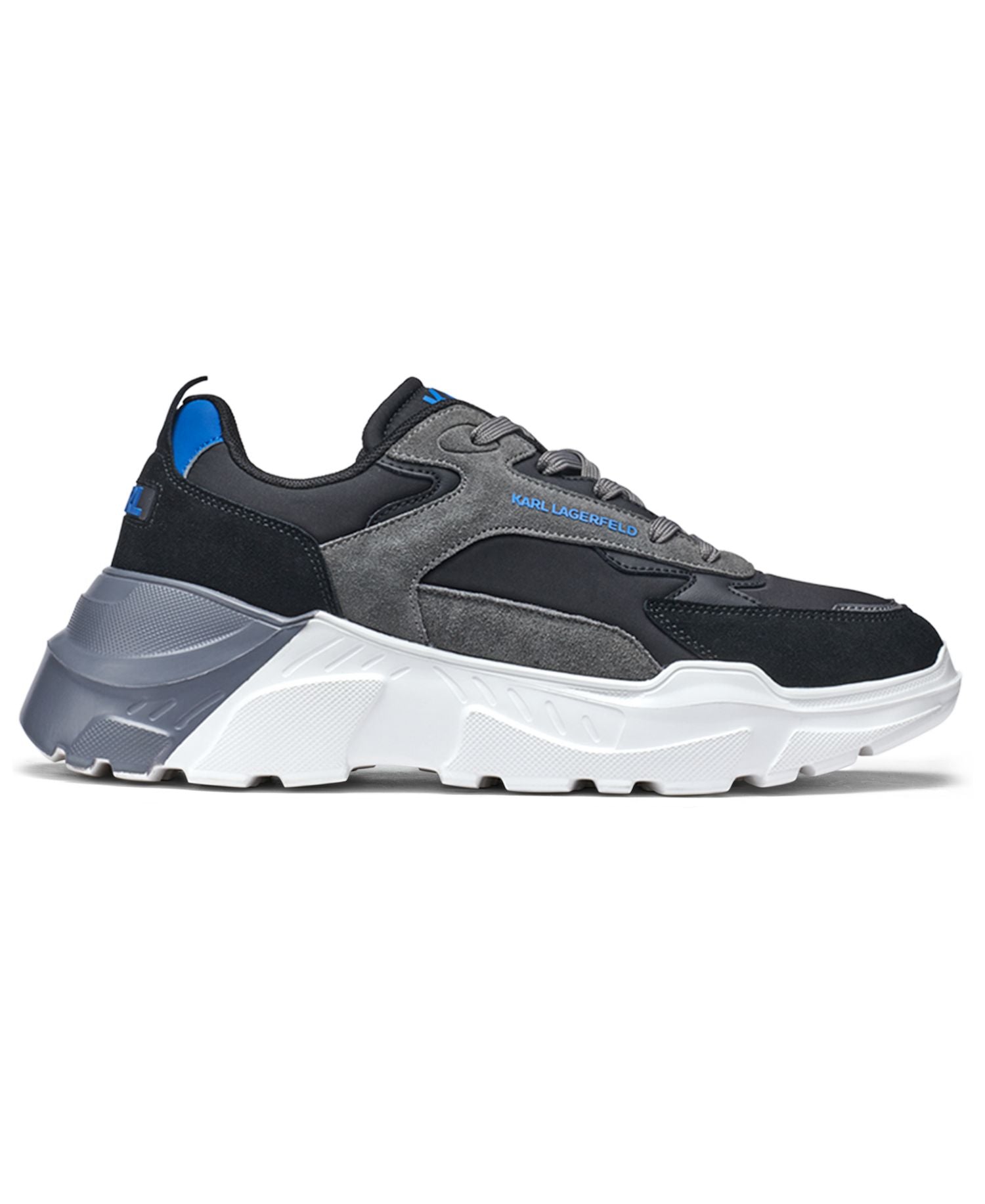 Karl Lagerfeld Paris Patent Detail Round Toe Runner Shoes — image 2
