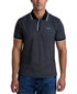 Karl Lagerfeld Paris Textured Performance Polo Shirt — image 1