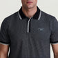 Karl Lagerfeld Paris Textured Performance Polo Shirt — image 2