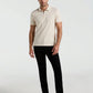 Perry Ellis Slim Fit Ribbed Knit 1 4 Zip Polo Shirt — image 2