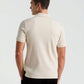 Perry Ellis Slim Fit Ribbed Knit 1 4 Zip Polo Shirt — image 4