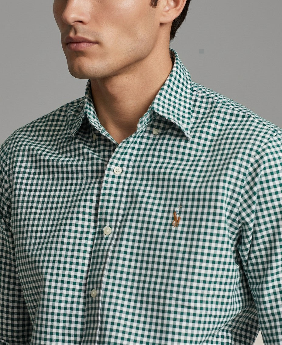 Polo Ralph Lauren Classic Fit Gingham Oxford Shirt — image 3