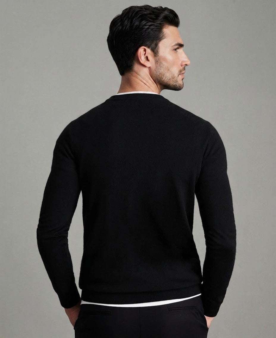 Reiss Merino Wool Crew Neck Sweater — image 4