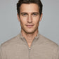 Reiss Merino Wool Half-Zip Funnel Neck Sweater — image 4