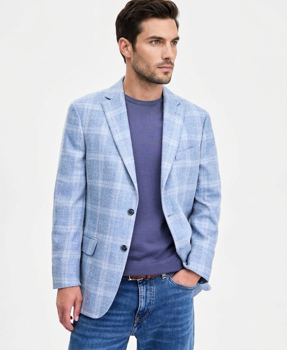 Tommy Hilfiger Modern Fit Check Sport Coat — image 1