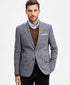 Tommy Hilfiger Modern Fit Gray Brown Plaid Sport Coat — image 1