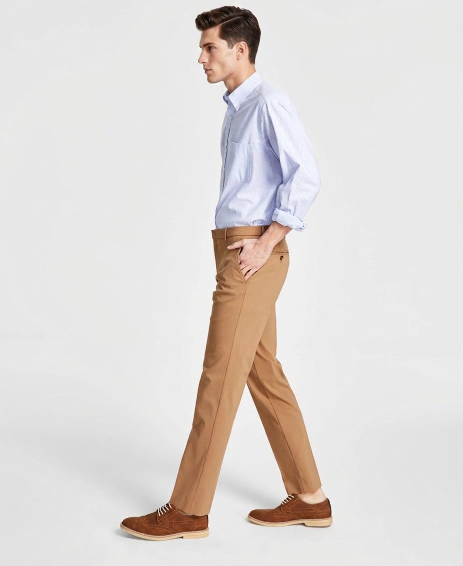 Tommy Hilfiger Modern Fit TH Flex Stretch Solid Performance Pants — image 2