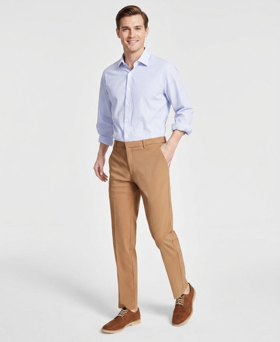 Tommy Hilfiger Modern Fit TH Flex Stretch Solid Performance Pants — image 3