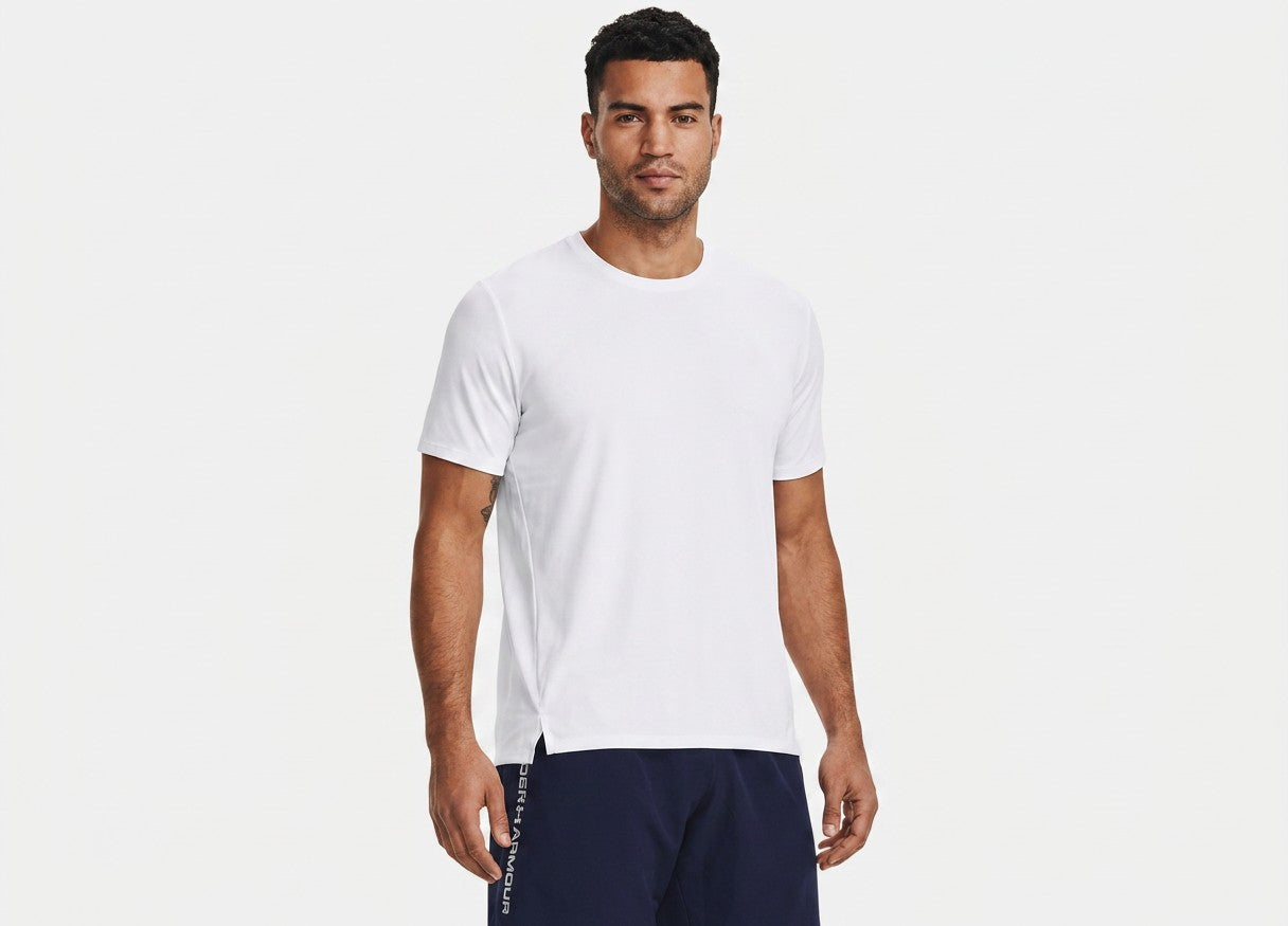 Under Armour Moisture Wicking Logo Print 8 1 4 Tech Shorts — image 1