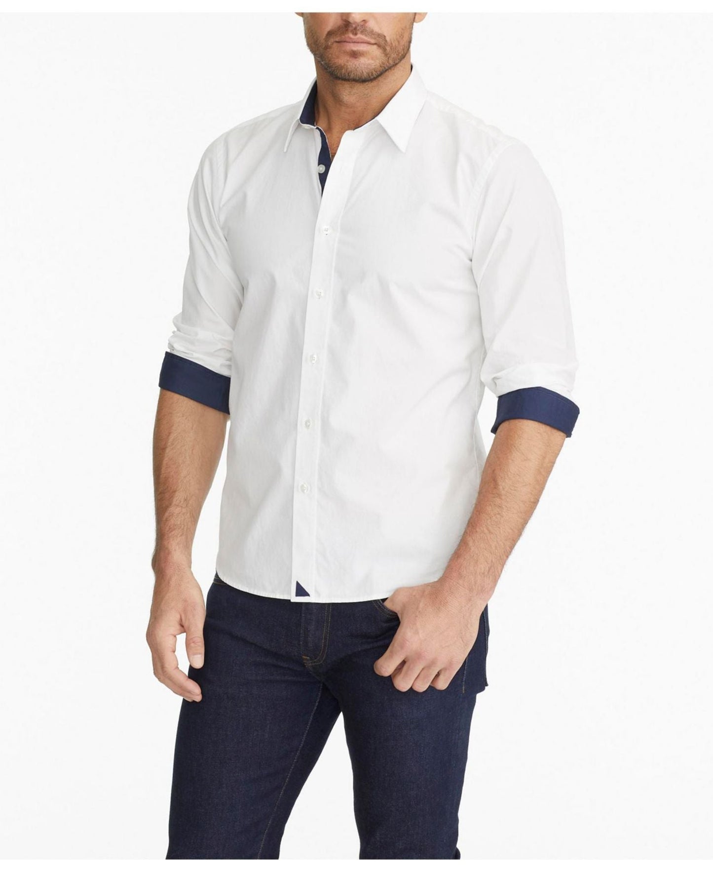 Untuckit Regular Fit Wrinkle-Free Las Cases Special Button-Up Shirt — image 1