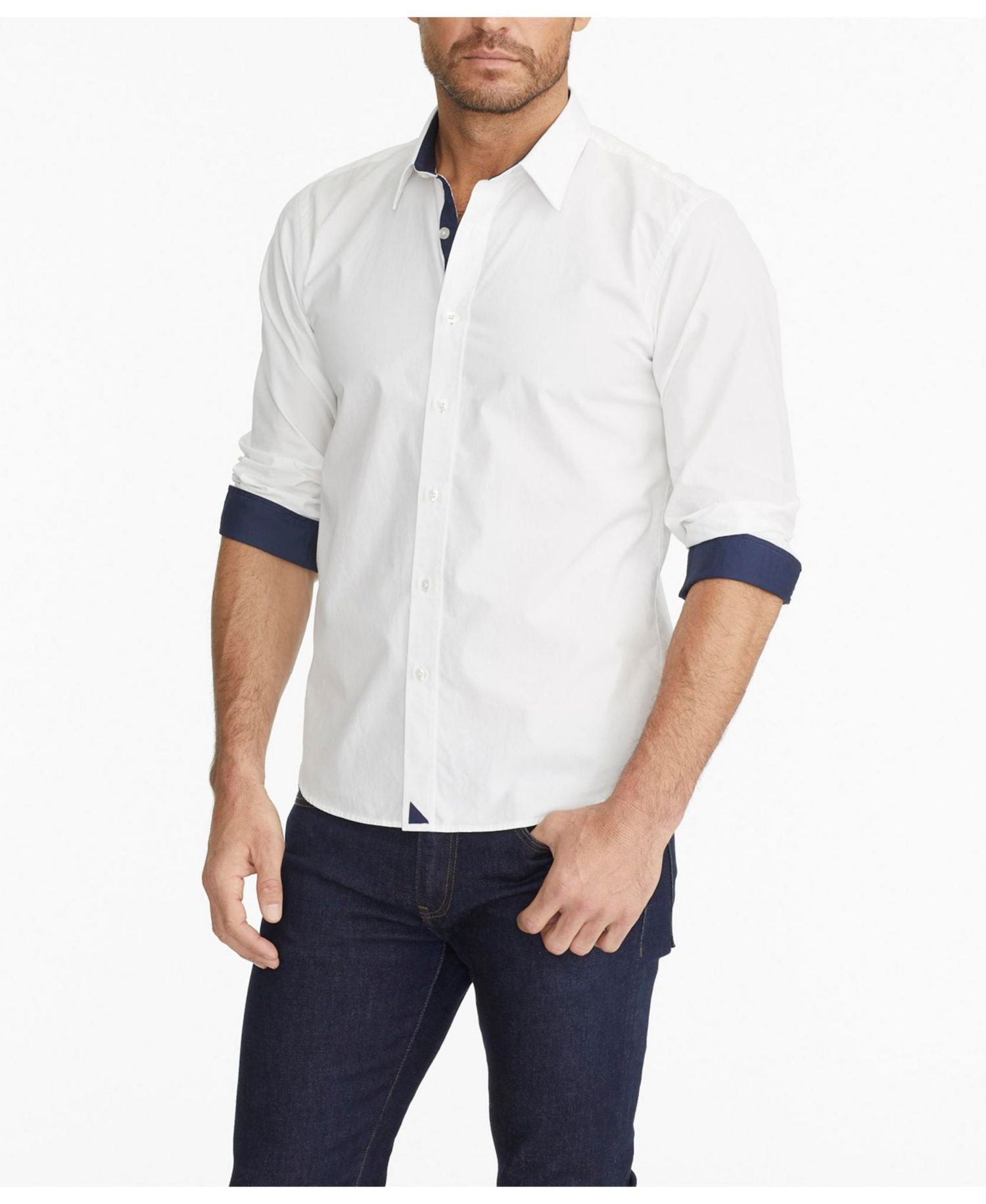 Untuckit Regular Fit Wrinkle-Free Las Cases Special Button-Up Shirt — image 1