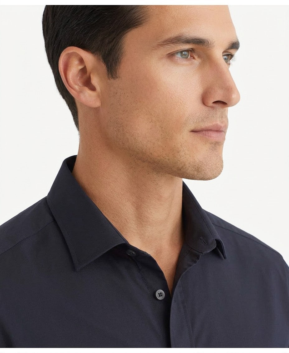 Untuckit Regular Fit Wrinkle-Free Short Sleeve Performance Gironde Button-Up Shirt — image 2